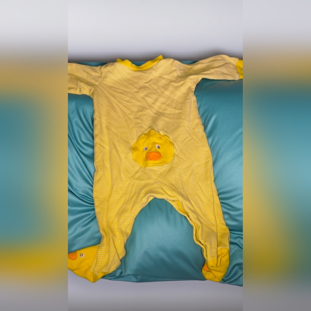 Yellow Duck Baby Onesie